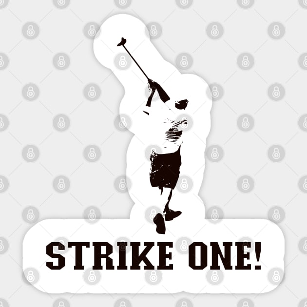 Strike Golf 2 Sticker by nickbeta
